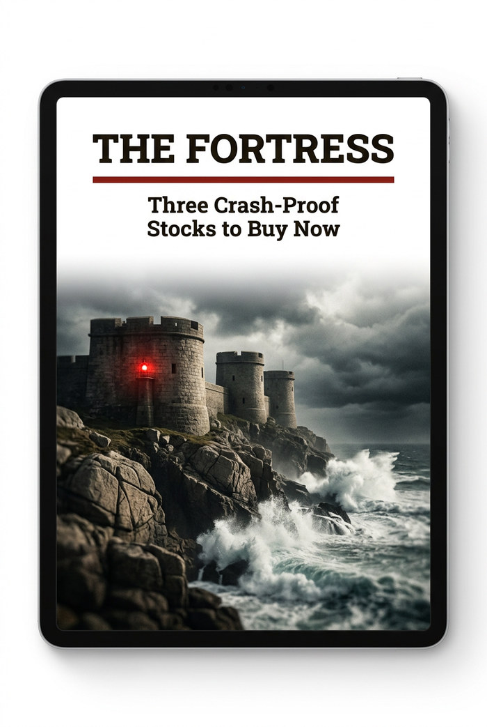 The Fortress: Three Crash-Proof Stocks to Buy Now — free report
